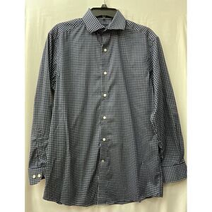 Tommy Hilfiger‎ THFLEX Supima Regular Fit Stretch Men's Check Shirt 15 (32/33)